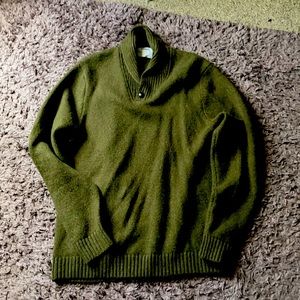 Shawl-Collar Sweater for Men